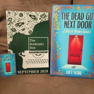 **NEW & SEALED** The Dead Guy Next Door by Lucy Score, Bookish Box Darkly